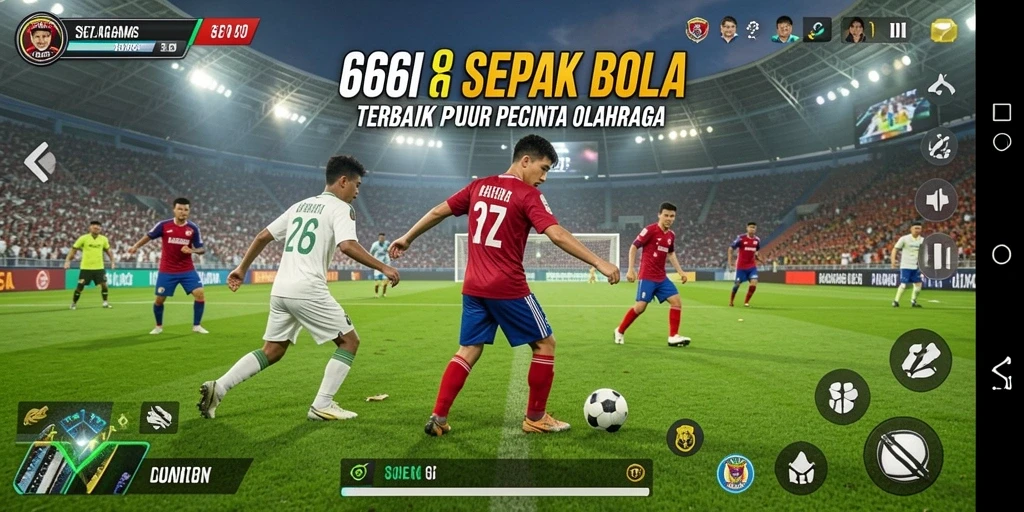 Tampilan utama dari gameplay 666I yang menegangkan dan penuh aksi.