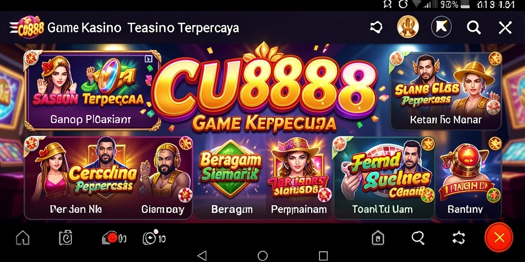 Screenshot CU888 menampilkan gameplay kasino yang mendebarkan dan interaktif.