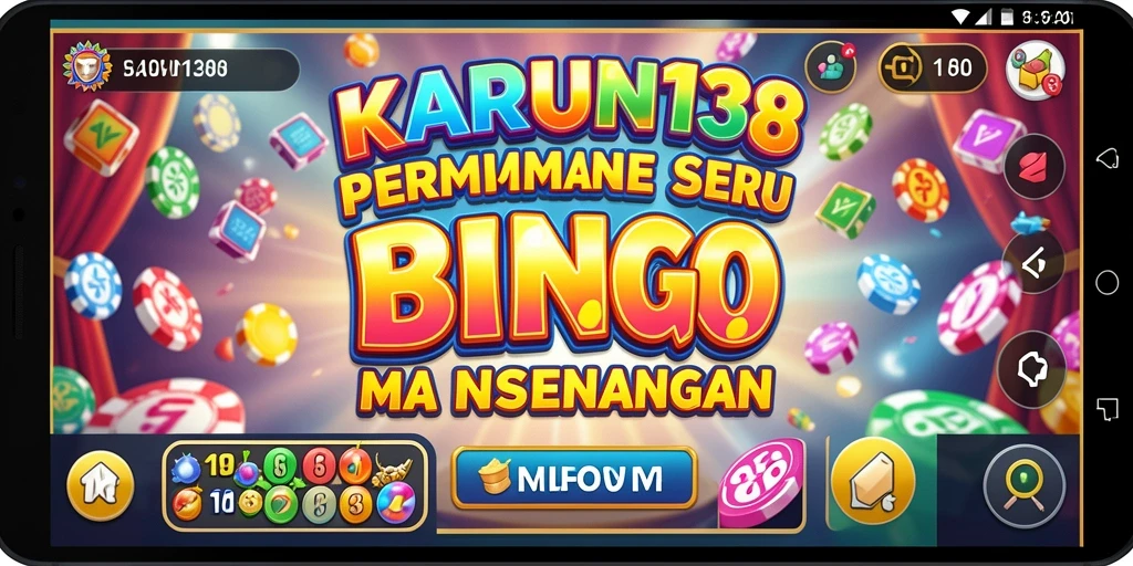 Tampilan gameplay seru di KARUN138 dengan suasana bingo yang menegangkan.