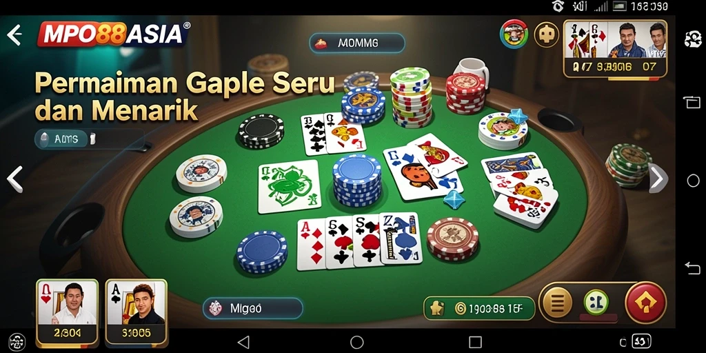 Tampilan menarik dan gameplay seru di MPO88ASIA.